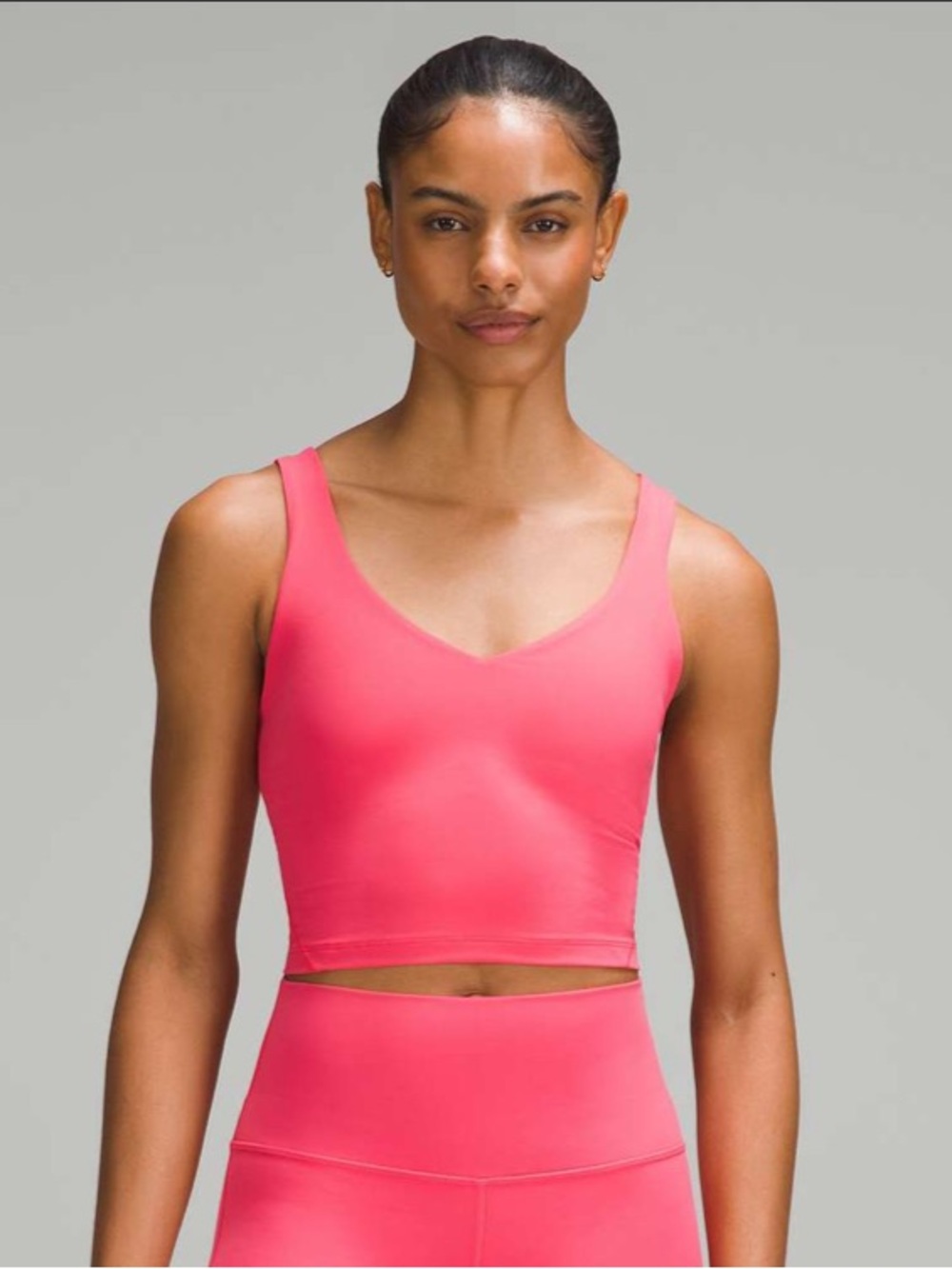 lululemon athletica align tank top in glaze pink size 6